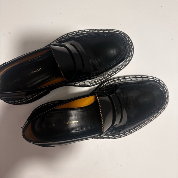 Proenza Schouler black lug sole loafers - Picture 2 of 8